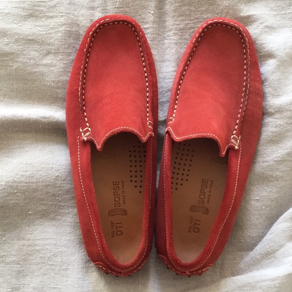 Otisopse Men’s Italian suede driving mocs, Euro 41. - Picture 1 of 5
